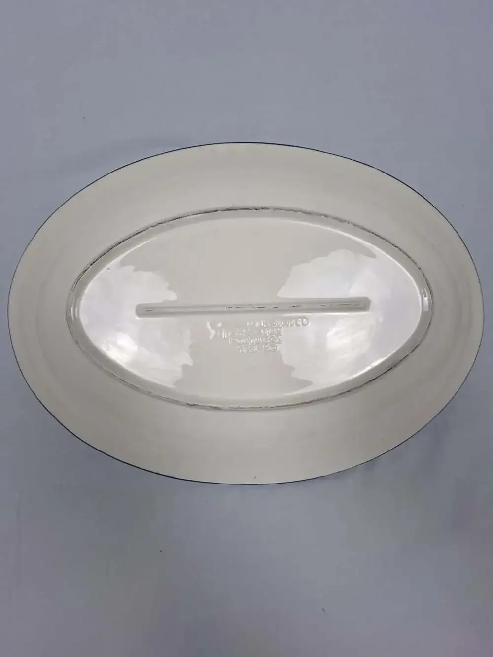 A. Santos Portugal 172-50 Hand Painted Fruit Design Oval Serving Platter